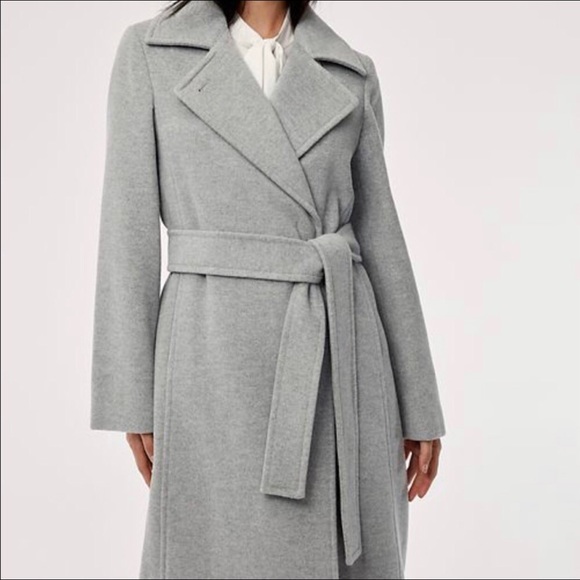 Babaton Robbie Wool Cashmere Coat - Picture 2 of 4